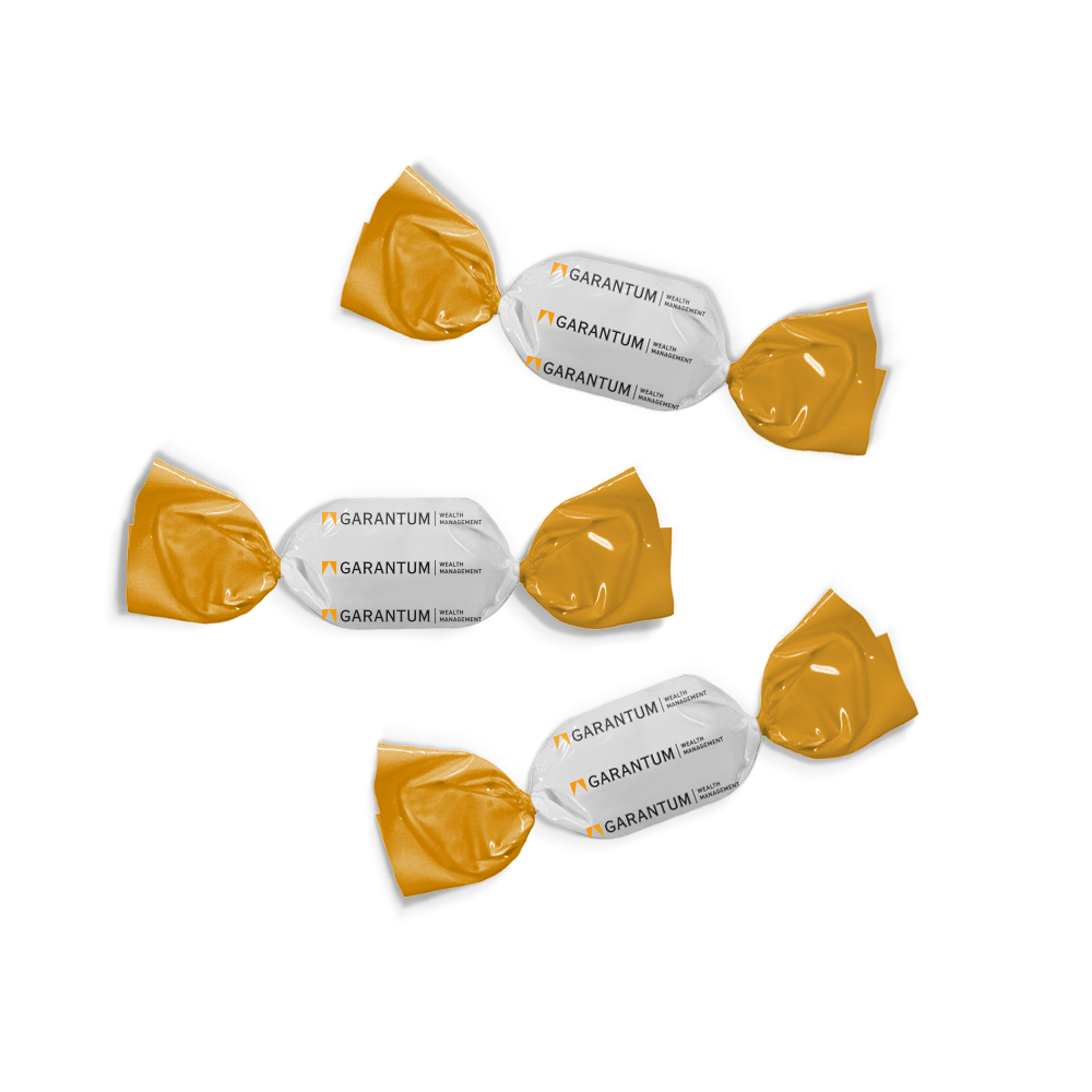 Karameller Hallonsalta - Orange